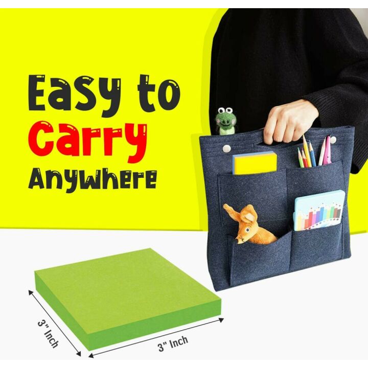 24 Pads Sticky Notes 3x3 100 Sheets for School