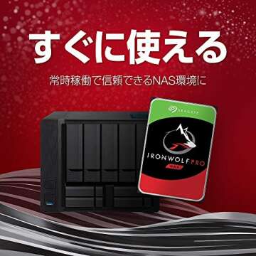 Seagate IronWolf Pro 12TB NAS Internal Hard Drive for RAID Storage Solutions