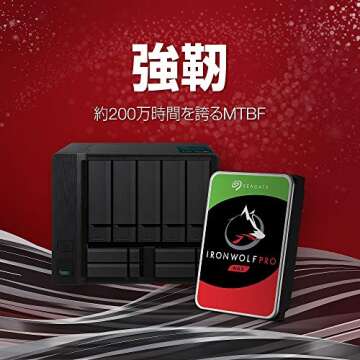 Seagate IronWolf Pro 12TB Internal NAS Hard Drive - Fast Storage
