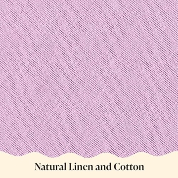 Orelle Scalloped Pillow Cover Set of 2 in Lilac