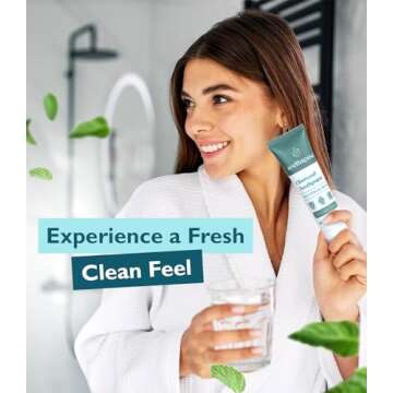 Wellnesse Activated Charcoal Whitening Toothpaste with Xylitol - Natural Teeth Whitening & Breath Fr...