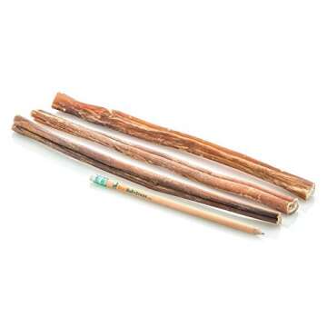 HDP Select 12" Bully Sticks Size:Pack of 24