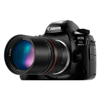 JINTU 135mm f/2.8 Telephoto Lens for Canon Compatibility