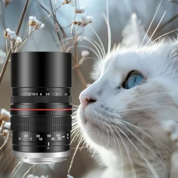 JINTU 135mm f/2.8 Telephoto Lens for Canon Compatibility