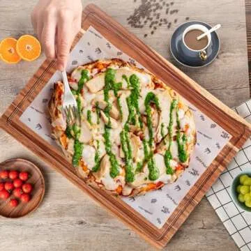 20 Inch Acacia Wood Cutting Board Durable and Stylish