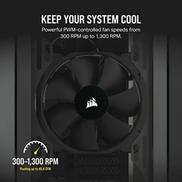 Corsair SP120 Elite 120mm Low-Noise Fan for PCs
