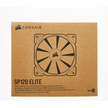 Corsair SP120 Elite 120mm Low-Noise Fan for PCs
