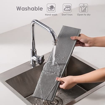 6-Pack Woven-Fabric Drawer Organizers for Clothing & Baby Items