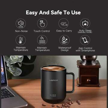 Smart Temperature Control Mug - VSITOO S3