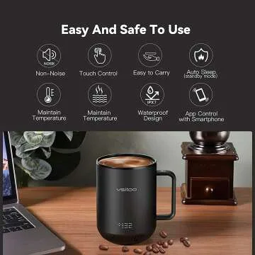 Smart Temperature Control Mug - VSITOO S3