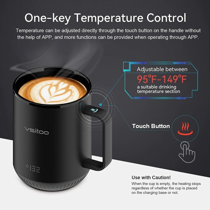 Smart Temperature Control Mug - VSITOO S3