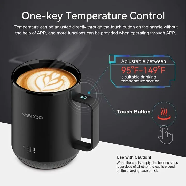 Smart Temperature Control Mug - VSITOO S3