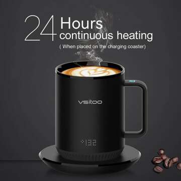 Smart Temperature Control Mug - VSITOO S3