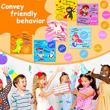 36 Kindness Valentine's Day Cards for Kids - Perfect Party Favors