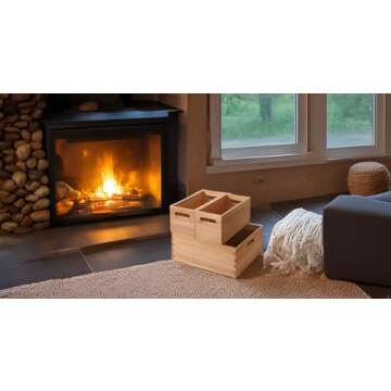 DDYURI Wooden Baskets - Elegant Storage for Every Home