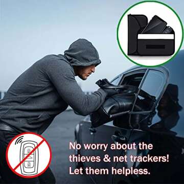 ONEVER Faraday Bags - Car Key and Cell Phone Protection
