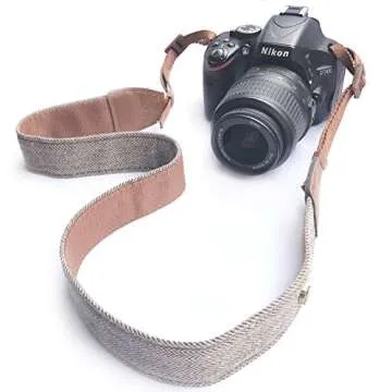 Alled Camera Neck Shoulder Belt Strap, Vintage Soft Camera Straps for Women/Men for All DSLR/Nikon/Canon/Sony/Olympus/Samsung/Pentax/Olympus
