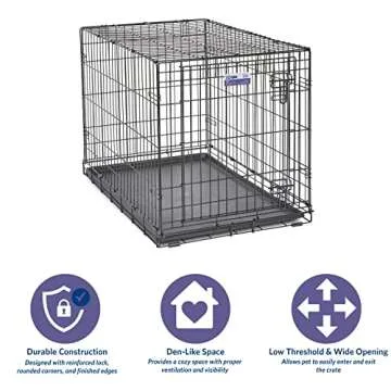 MidWest Homes for Pets Enhanced iCrate: Safe & Durable Dog Crate