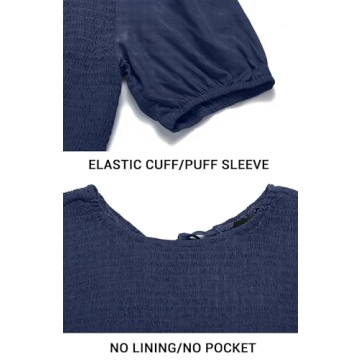 ZESICA Women's Midi Dress Comfortable Chic Summer Style