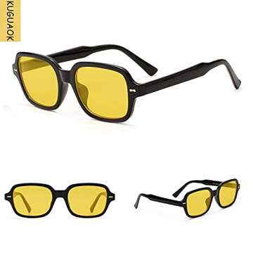 Stylish KUGUAOK Women's Sunglasses with UV Protection