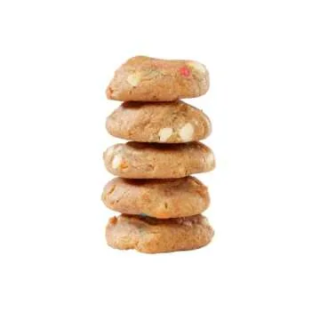 Rule Breaker Snacks Birthday Cake Bites | Vegan, Gluten-Free, Nut-Free, Allergen-Free, Soy-Free | Great for School, Office, Pantry | Soft-Baked, Better-For-You Cookie Bites | Pack of 3 4-oz Bags