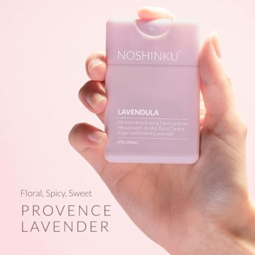 Noshinku Pocket Hand Sanitizer | Bundle (Lavender Refillable (3-Pack)