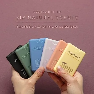 Noshinku Pocket Hand Sanitizer | Bundle (Lavender Refillable (3-Pack)