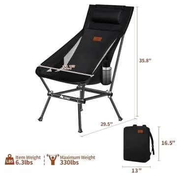 Portable AnYoker Camping Chair for Outdoor Comfort