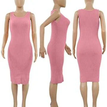 Cupitool Women's Sexy Winter Outfits Two Piece Crop Top Turtleneck Sweater Dress Set Clubwear