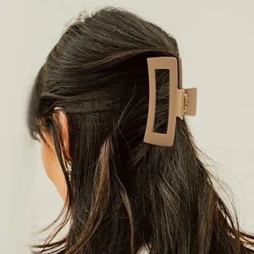 5 Inch XL Hair Clips for Thick Long Hair - 6 Colors