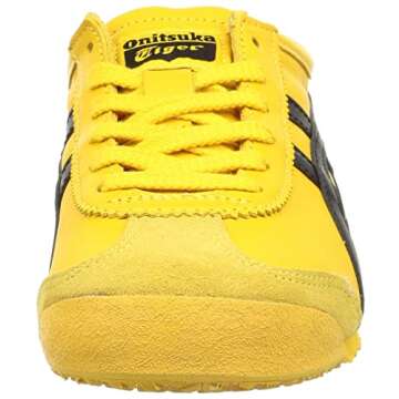 Onitsuka Tiger Unisex Mexico 66 1183C102 (Yellow/Black, US Footwear Size System, Adult, Men, Numeric...