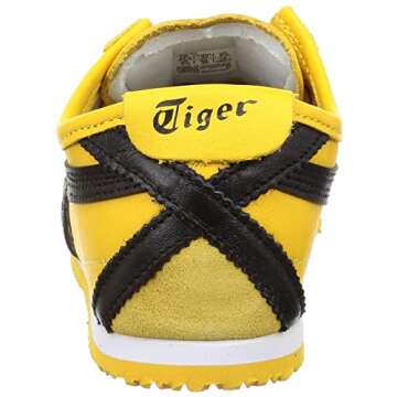 Onitsuka Tiger Unisex Mexico 66 1183C102 (Yellow/Black, US Footwear Size System, Adult, Men, Numeric, Medium, 6)