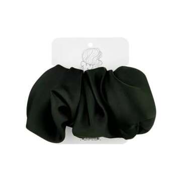 Kristin Ess The Oversized Satin Scrunchie ? Emerald