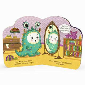 Funny Little Ghost Halloween Board Book for Toddlers