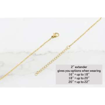 Birthstone Bar Necklace - Choose Crystal Colors, Chain Length, Silver Rose Gold Options - Christmas Mom Gift - DII DGR DBB