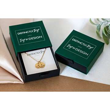 Birthstone Bar Necklace - Choose Crystal Colors, Chain Length, Silver Rose Gold Options - Christmas Mom Gift - DII DGR DBB