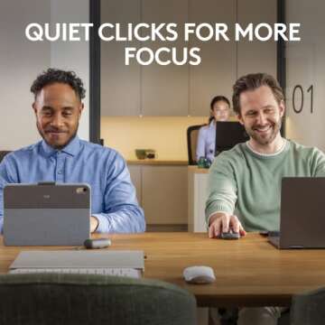 Logitech MX Anywhere 3S Compact Wireless Mouse, Fast Scrolling, 8K DPI Any-Surface Tracking, Quiet Clicks, Programmable Buttons, USB C, Bluetooth, Windows PC, Linux, Chrome, Mac - Pale Grey