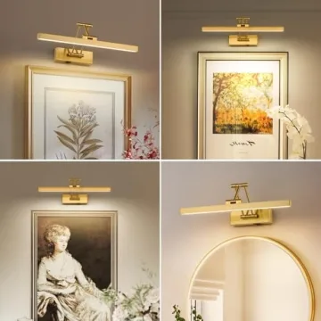 Elegant Pasoar Battery Operated Picture Light for Home Decor