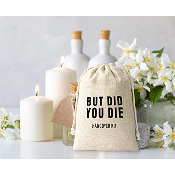 Huastatewolf Hangover Kit Bags for Ultimate Party Favors