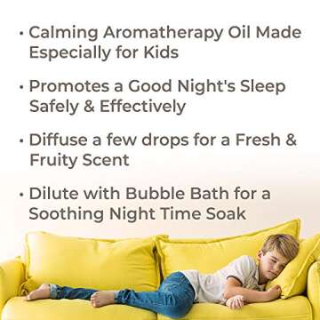 Plant Therapy KidSafe Nighty Night Essential Oil Blend for Peaceful Sleep 30 mL