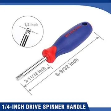 WORKPRO 70-Piece Socket Set for Auto Repair and Home Tasks
