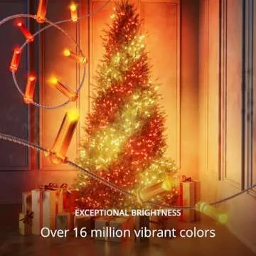 Twinkly Strings Candle LED Lights - 100 RGB Multicolor Lights