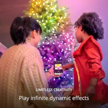 Twinkly Strings Candle LED Lights - 100 RGB Multicolor Lights