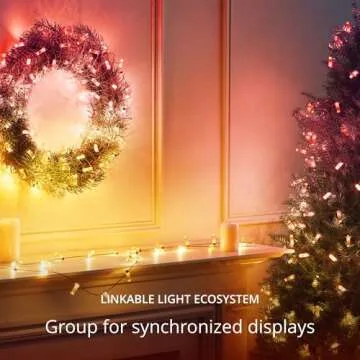 Twinkly Strings Candle LED Lights - 100 RGB Multicolor Lights