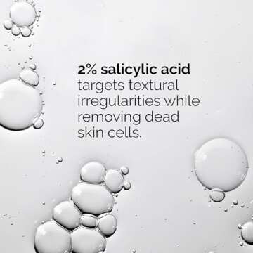 The Ordinary Salicylic Acid 2% Anhydrous Solution, Gentle Exfoliating Serum for Blemish-Prone Skin and Uneven Texture, 1 Fl Oz