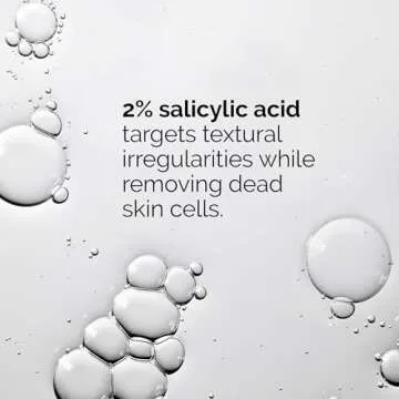 The Ordinary Salicylic Acid 2% Anhydrous Solution, Gentle Exfoliating Serum for Blemish-Prone Skin and Uneven Texture, 1 Fl Oz
