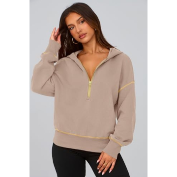 Stylish PRETTYGARDEN Women's Hooded Sweatshirt for Comfort