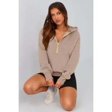 Stylish PRETTYGARDEN Women's Hooded Sweatshirt for Comfort