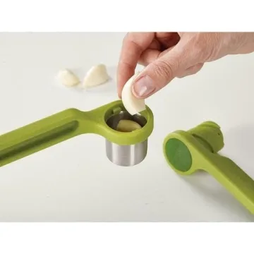 Ergonomic Joseph Joseph Garlic Press for Effortless Crushing