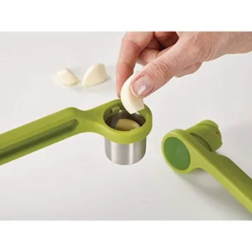 Ergonomic Joseph Joseph Garlic Press for Effortless Crushing